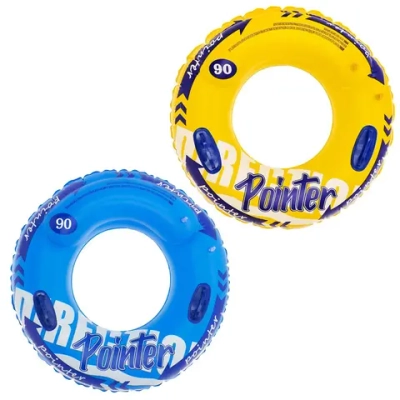 Круг надувной для плавания с ручками 90 см Сёрфер, SR-78