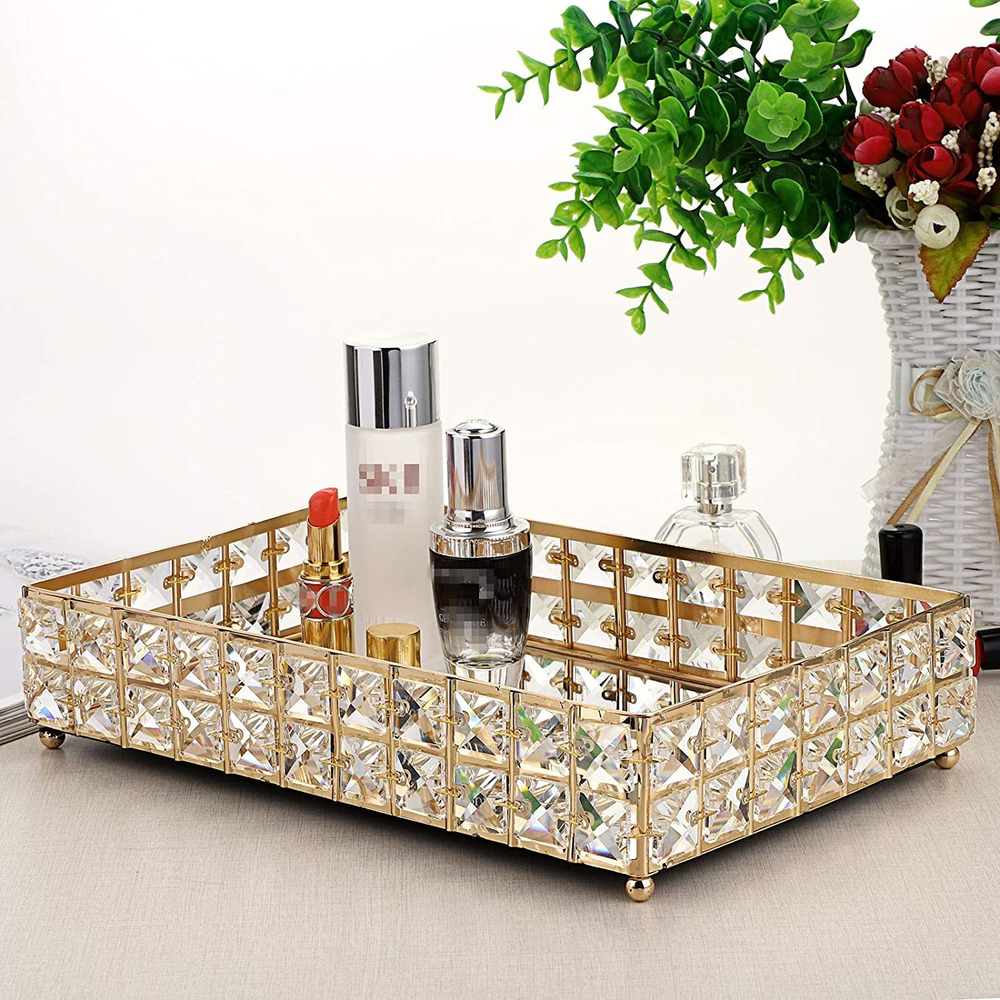 Подставка для предметов 35см Kassatex Crystal Gold