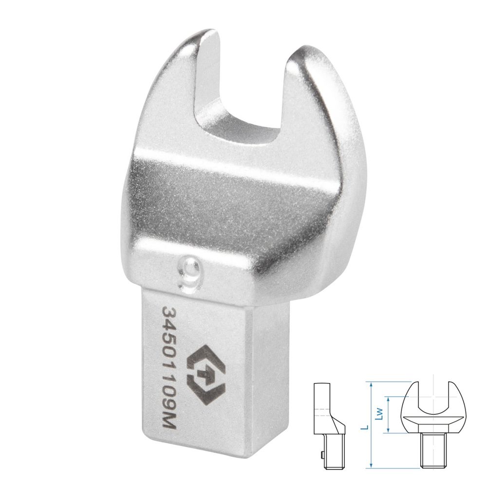 KING TONY (34501109M) Насадка рожковая серии "FIT", 9 мм, 9х12 мм