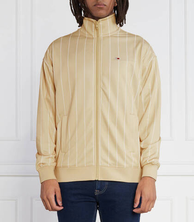 Худи TJM RLX PINSTRIPE TRACK JACKET Tommy Jeans - бежевый(DM0DM16360)