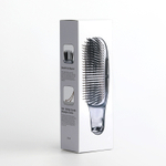 Расческа для волос зеркальная короткая ручка