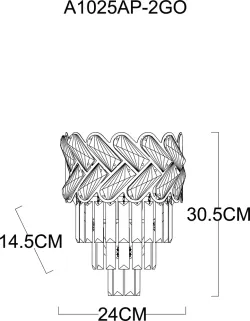 Настенный светильник Arte Lamp