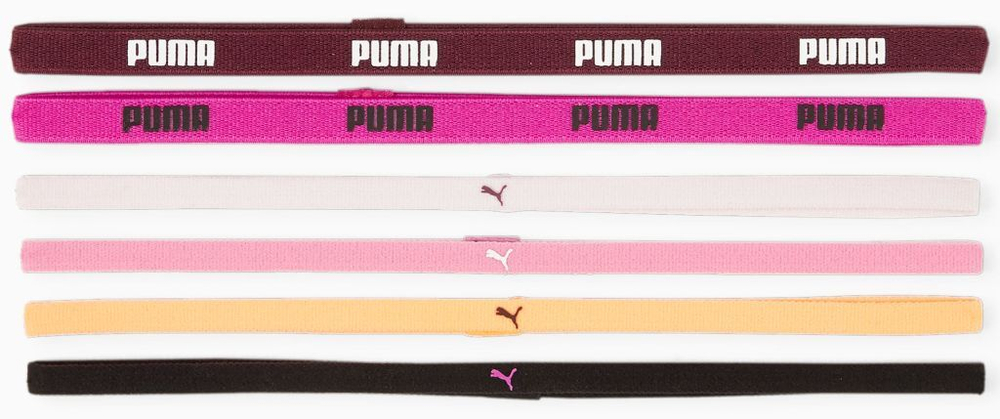 Резинка на голову Puma AT Sportbands 6P - разноцветный