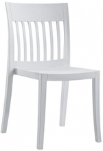 Стул пластиковый Papatya Eden-S, белый