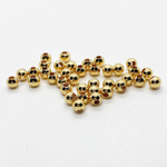 Бусина, цвет золото, размер 3 мм, цена за 2 грамма (около 45 шт)