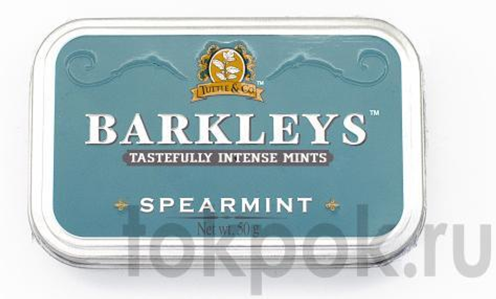 Конфеты мятные Barkleys Spearmint, 50 гр