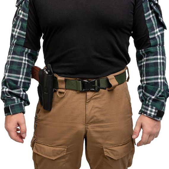 Кобура поясная к ПМ формованная кожаная черная (HS-ПК-5ч) Helios