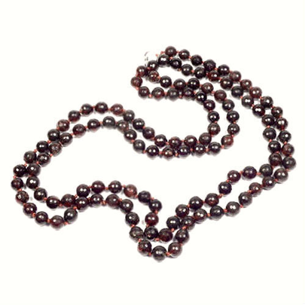 Бусы "Коко 8" гранат альмандин