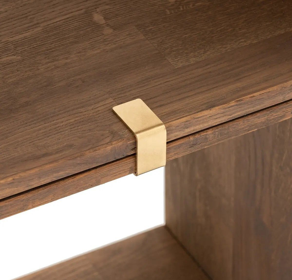 Полка 2 куба дубовая