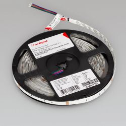 Светодиодная лента герметичная RTW-SE-B30-10mm 12V RGB (7.2 W/m, IP65, 5060, 5m) (Arlight, -) 014619(2)