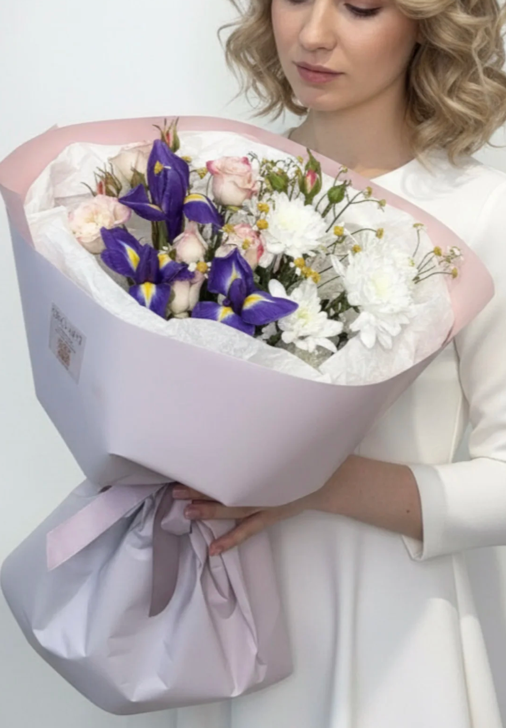 Букет "Ирис блю"