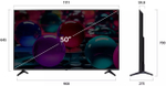 Телевизор LG 50UA73006LA 127 см черный