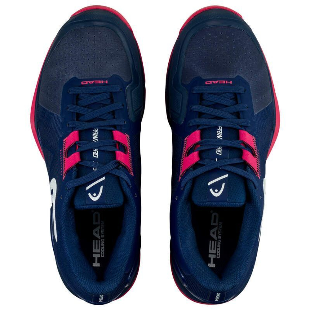 Женские Кроссовки теннисные Head Sprint Pro 3.5 - dark blue/azalea