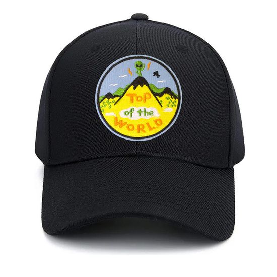 Нашивка термоаппликация на одежду и на рюкзак. Top of the World