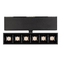 Светильник MAG-LASER-FOLD-45-S160-6W Warm3000 (BK, 15 deg, 24V) (Arlight, IP20 Металл, 5 лет) 026970