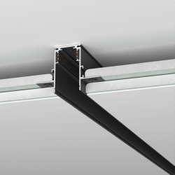 Slim Magnetic Шинопровод встраиваемый под ГКЛ 9,5мм черный (3м) 85210/00 85210/00