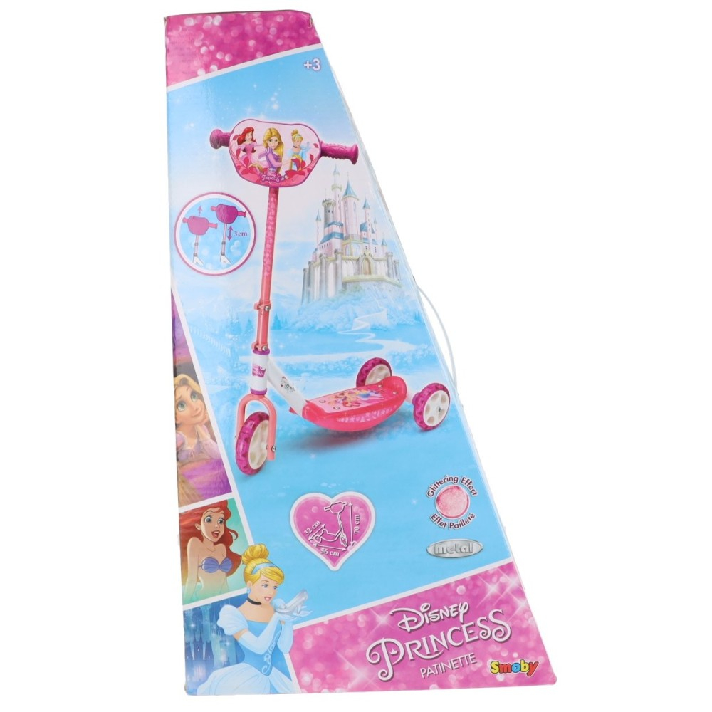 Самокат Smoby Disney Princess 1269 750153 трёхколёсный 750153 — фото 3