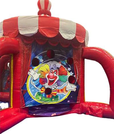 Надувной дартс «Цирковой дартс» на подкачке, диаметр 5 м, размер 5×5×5 м