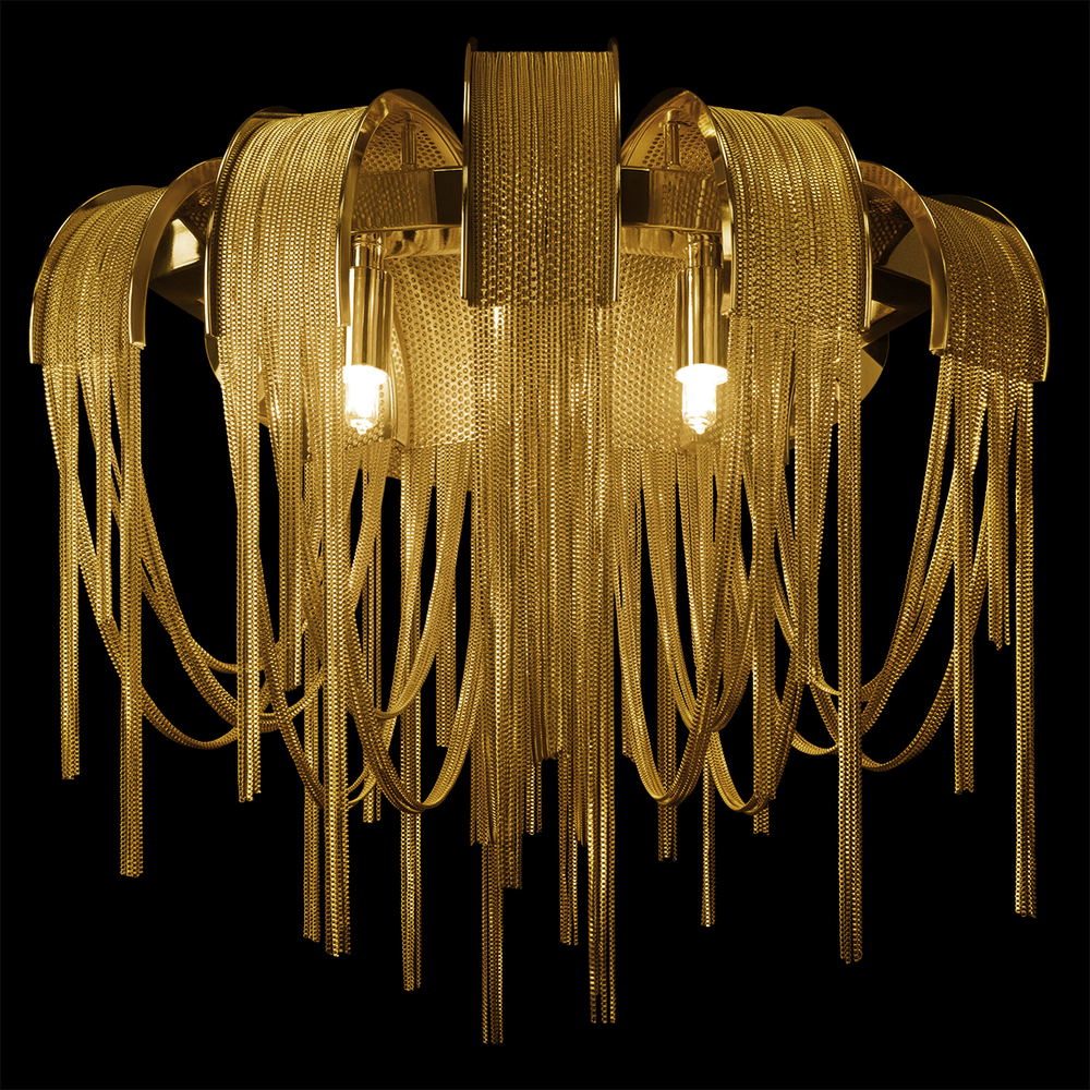 Настенный светильник Loft It Volver 10404W/C GD