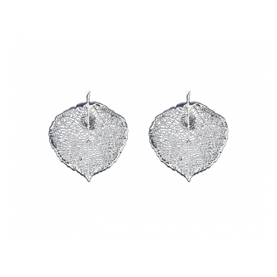 Пусеты листья Ester Bijoux Осина LF30C-S BW