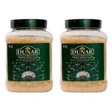 Рис Dunar Басмати Elonga Sella банка 1 кг 2 шт