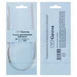 Спицы круговые сталь d 2.5 мм 60 см 1 шт с металлической леской GAMMA MKF