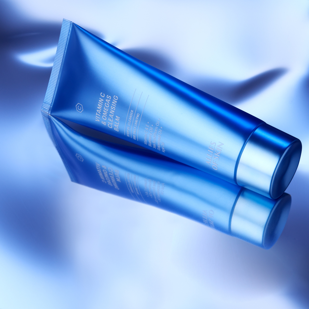 ALLIES OF SKIN Vitamin C & Omegas Cleansing Balm Очищающий гель-бальзам с витамином С и омега-комплексом, 100 мл