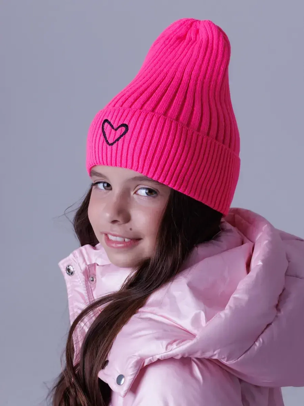 Шапка для девочки осенняя