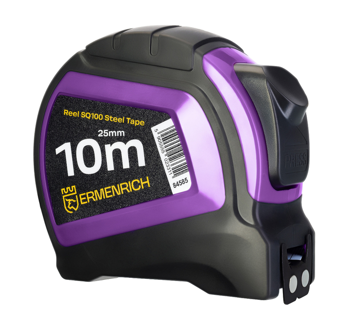 Рулетка Ermenrich Reel SQ100, фиолетовый