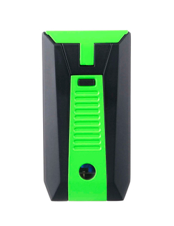 Зажигалка сигарная Colibri Slide (двойное пламя), черно-зеленая