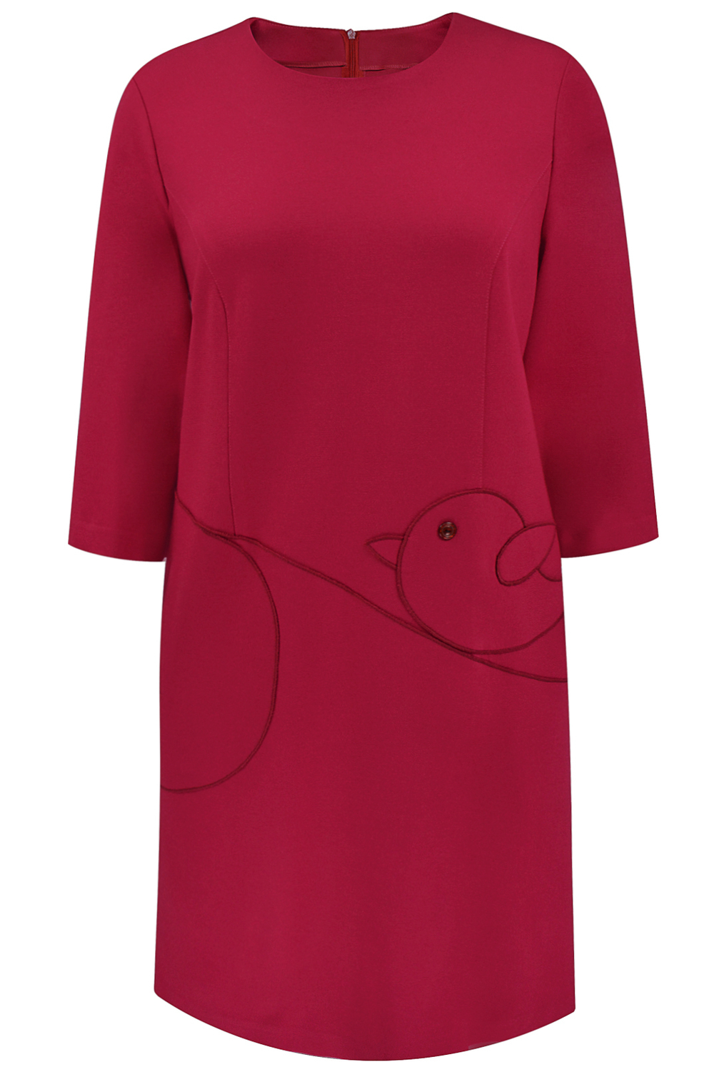 Платье женское 1670АП, красный #234Кр051670АП