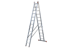 DUBILO Универс.лестница из 2-х частей,2*12 перекладин