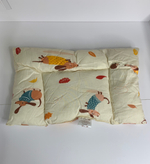 Подушка лебяжий пух бязь 38*58