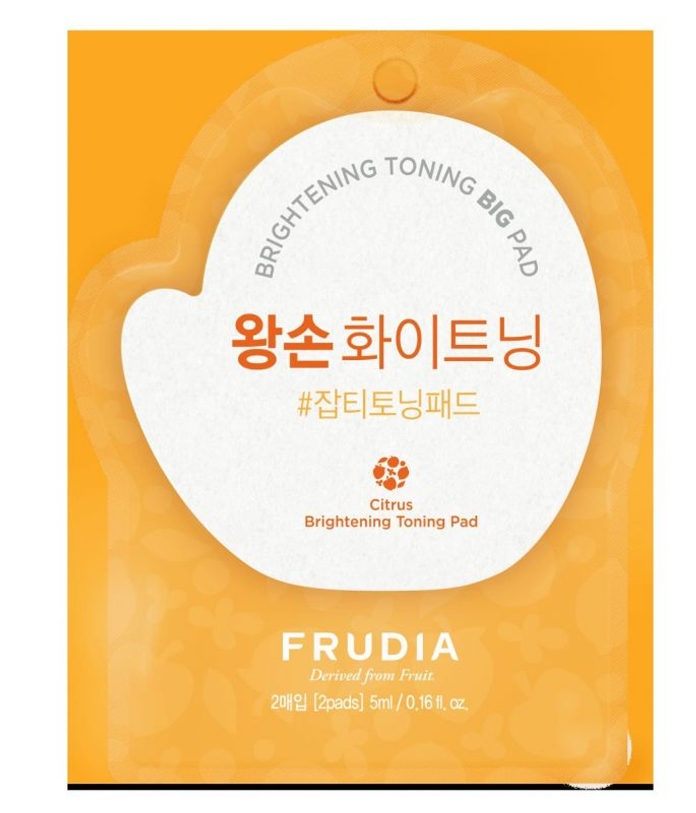 FRUDIA Тонизирующие пэды для выравнивания тона кожи и сияния с Витамином С 5мл