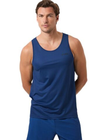 Мужская теннисная футболка Bjorn Borg Athletic Tank - универсал синий