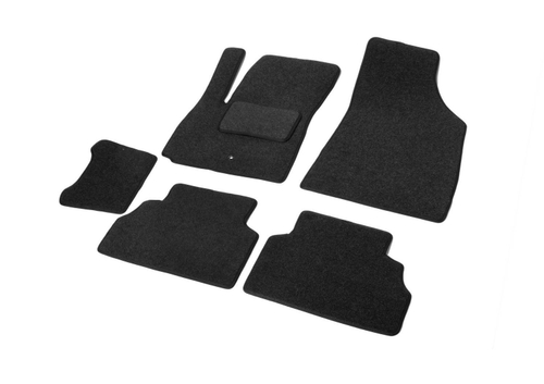 Коврики текстиль в салон, AutoFlex Business для Chevrolet Tracker IV поколение 2021-н.в., графит, 6 частей, 5130701
