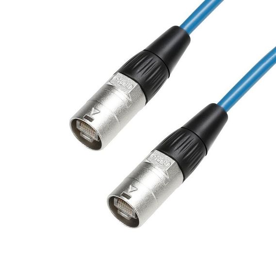 Adam Hall K4 CAT5 1000 - патчкорд витая пара CAT5e EtherCON, RJ45 - RJ45, 4 x 8 x 0.15 мм2, 10 м