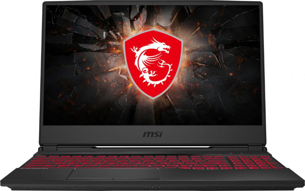 Ноутбук MSI 15,6" GL65 10SDK-406RU Core i5 10300H/8Gb/512Gb SSD/NV GTX1660Ti 6Gb/15.6" FullHD/Win10 Черный (9S7-16U722-406)