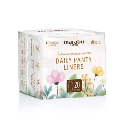 MARABU BOTANIKA ежедневные прокладки 20 шт.