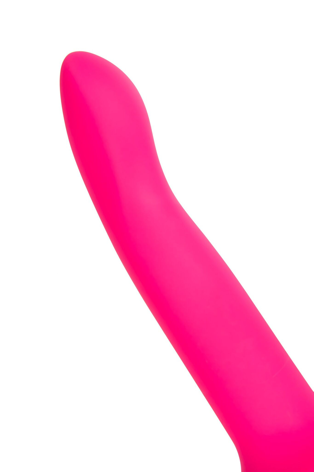 ToyFa Clint Glow 20 см – розовый фаллоимитатор, светится в темноте