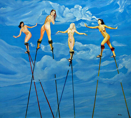 Аронов Алексей (род. 1966) - эротическое искусство русского художника