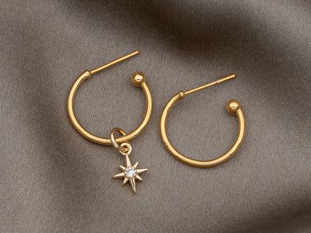 Серьги-кольца 15мм