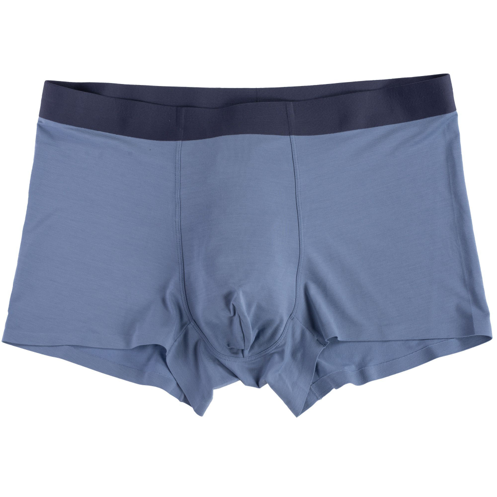 Трусы-боксеры из приятного к телу модала (Размер: XL) (Цвет: синий)