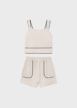 топ с юбкой