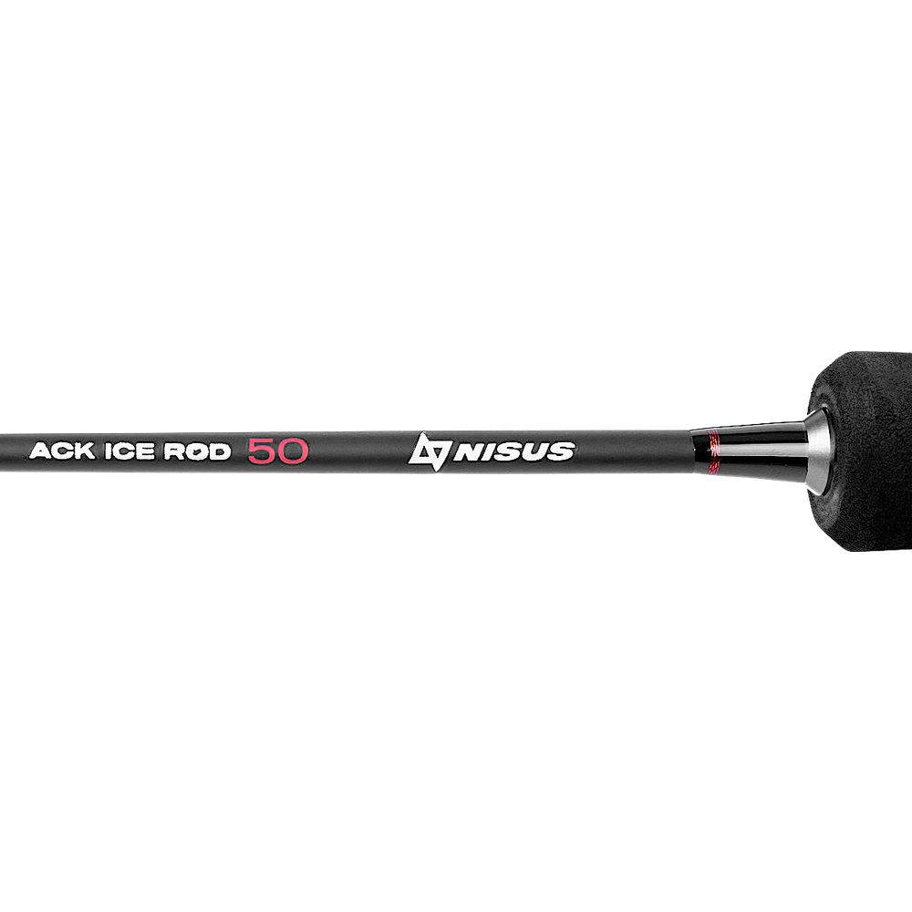 Удочка зимняя Nisus N-BIR50-T Black Ice Rod 50 2кольца Ручка EVA Тр.длина 52см