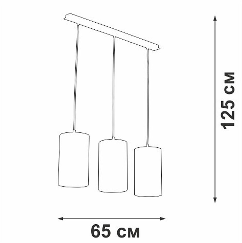 Подвесной светильник Vitaluce V2895 V2895-0/3S