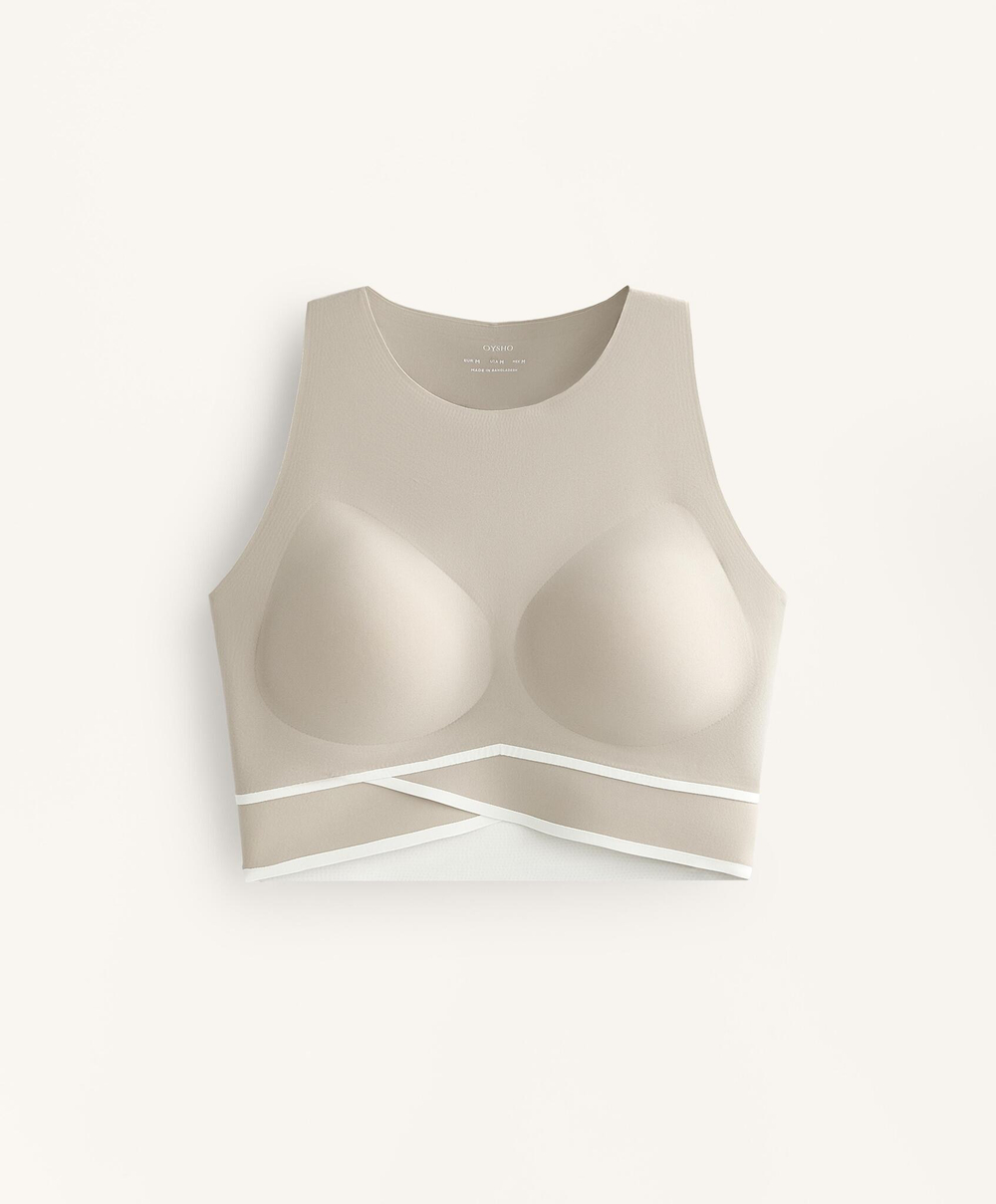 Oysho Топ Perfect-adapt, норка