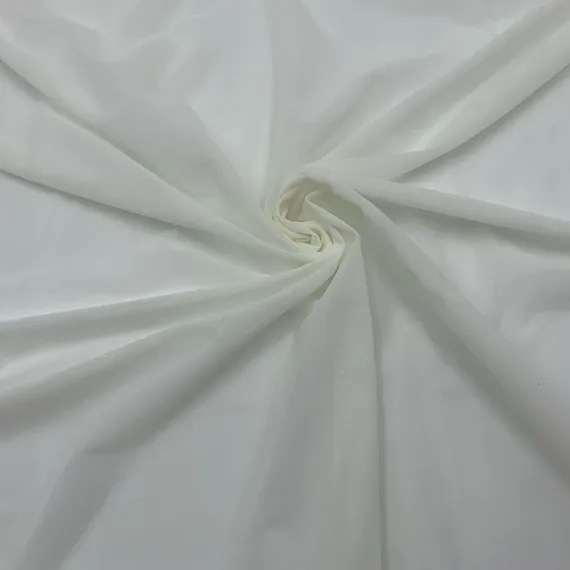 Сетка эластичная молочная (цв. 004) Lauma, тонкая