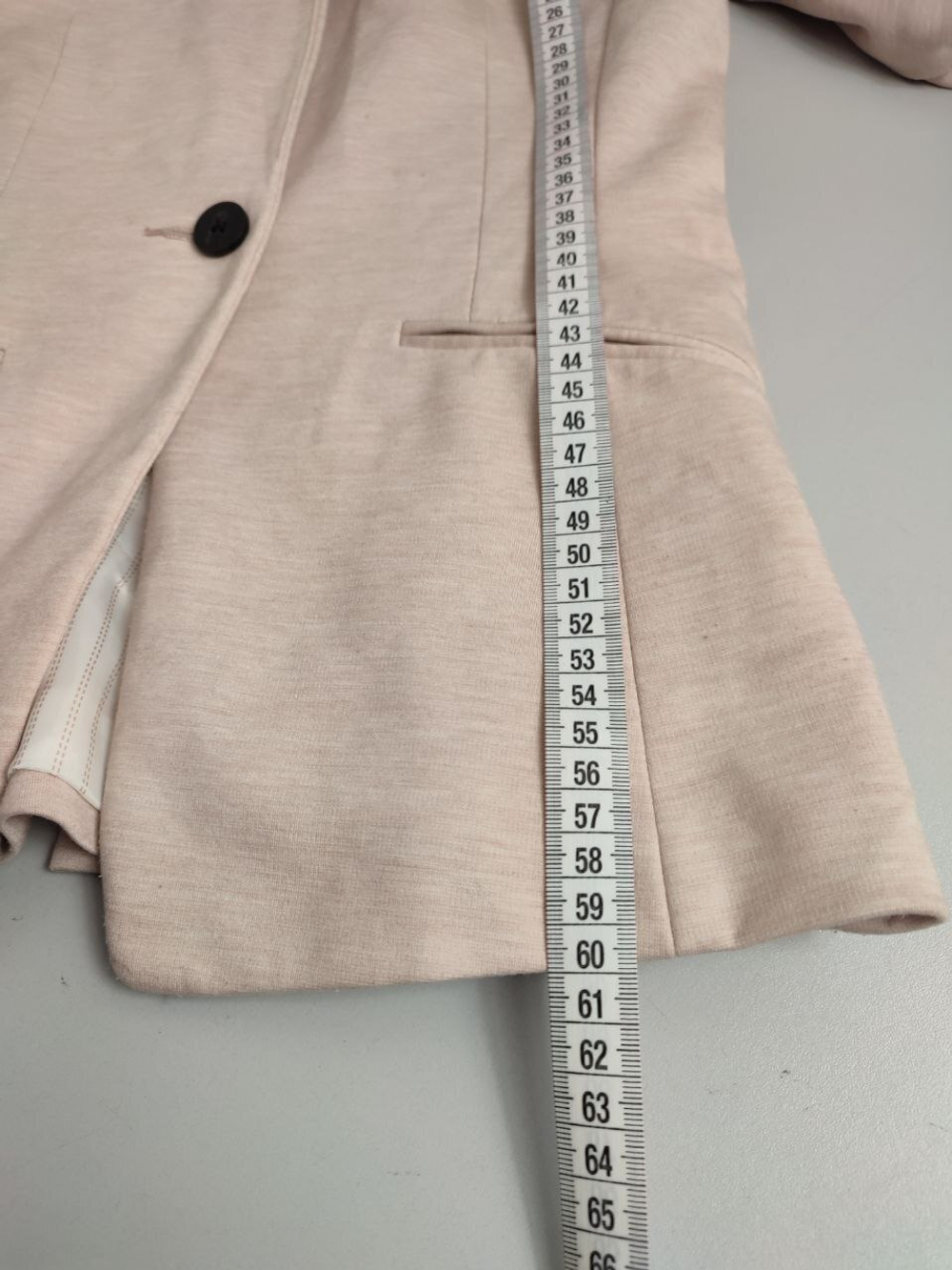 Жакет H&M пудровый 40 размер