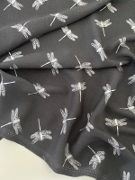 Ткань штапель для шитья 1,5м плательная вискоза